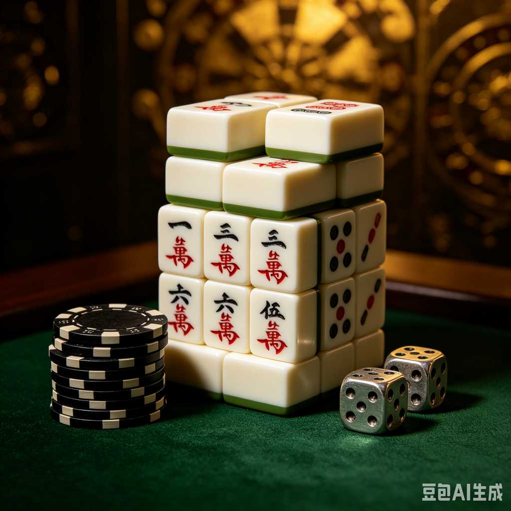 shiny mahjong tiles luxury